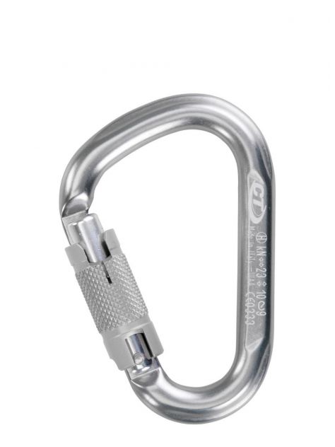 Karabinek Snappy CF WG (Twist Lock) Climbing Technology srebrny