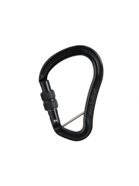 Karabinek Hector BC Bar Screw Lock Singing Rock czarny