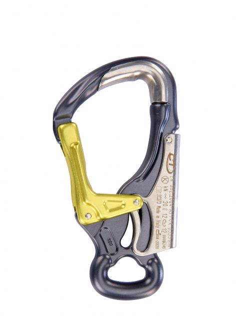 Karabinek K-ADVANCE Advance Top Shell Climbing Technology anthracite/green