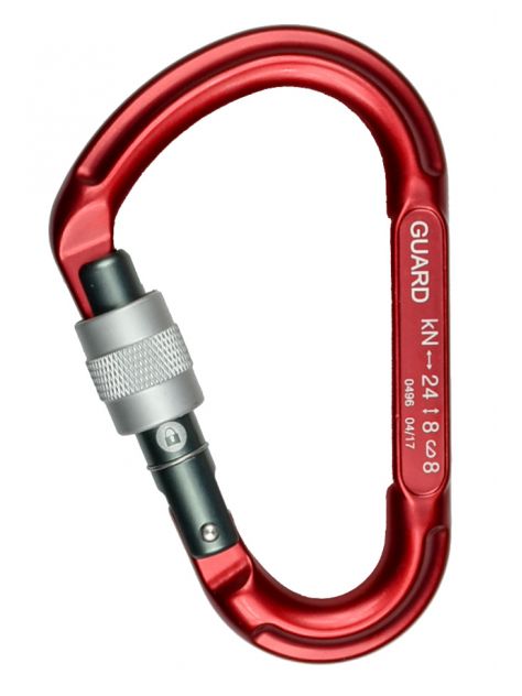 Karabinek HMS Guard Screw Lock Edelweiss