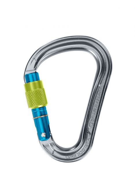 Karabinek Warlock HMS SG (Screw Gate) Climbing Technology blue/green