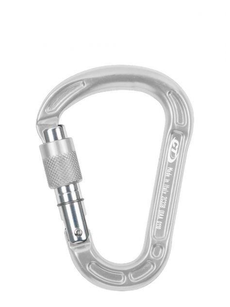 Karabinek Concept CF SG (Screw Gate) Climbing Technology srebny