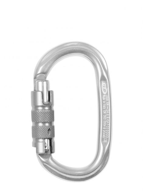 Karabinek Pillar CF TG (Triplex) Climbing Technology srebrny