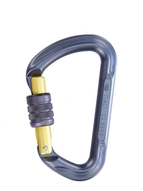 Karabinek Via Ferrata K-Classic CF Climbing Technology anthra/green