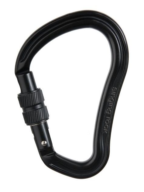 Karabinek Hector Screw Lock Singing Rock czarny