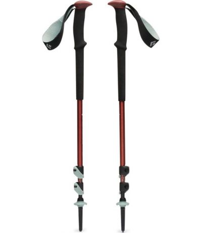 Kije trekkingowe TRAIL Black Diamond – iron red