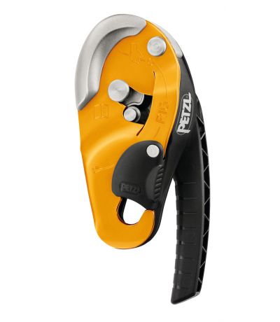 Przyrząd zjazdowy RIG żółty Petzl