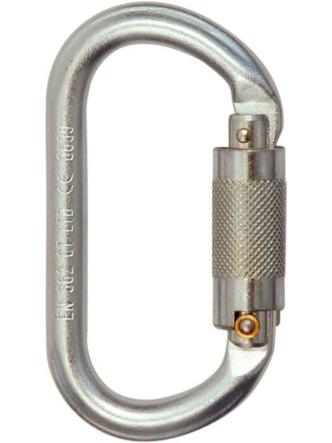 Karabinek Oval Steel TW (Twist Lock) Skylotec