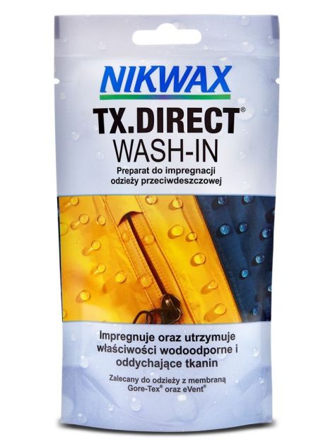 Impregnat do odzieży TX.Direct Wash-In 100ml Nikwax saszetka