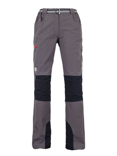Spodnie górskie Tacul Lady Milo grey/black/red zips