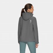 Kurtka damska softshell Bergamo Alpinus – grafitowa