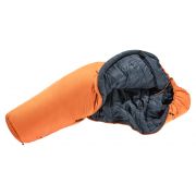 Śpiwór Orbit -5 Regular Deuter zamek prawy –  mandarine/ink