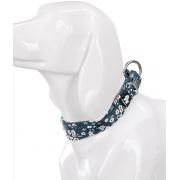 Obroża Truelove Blossom granat-biała