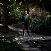 Kijki nordic walking Alpinus Braunberg czerwone
