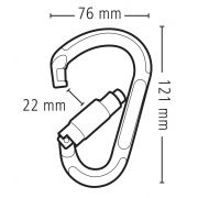 Karabinek Be Lock 3-MATIC Beal