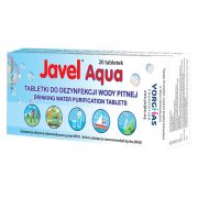 Tabletki do uzdatniania wody pitnej Javel Aqua 20 szt.