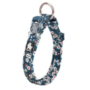 Obroża Truelove Blossom granat-biała