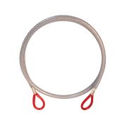 Zaczep stalowy Steel Lanyard 60cm Singing Rock