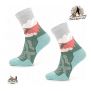 Skarpety Hiking Merino Comodo OLIVE MOUNTAIN