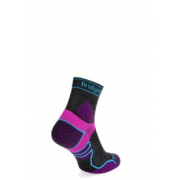 Skarpety LW T2 MERINO 3/4 LD BridgeDale char/pur