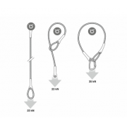 Zawiesie stalowe Wire Strop 100cm Petzl