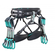 Uprząż wspinaczkowa Ascent Climbing Technology aqua/silver/grey