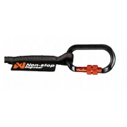 Touring bungee leash Non-stop teal 2,8m/23mm