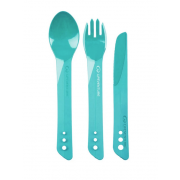 Zestaw sztuców turystycznych Ellipse Cutlery Set Lifeventure teal
