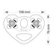 Bloczek Transf'Air Twin B Beal Matt Stone