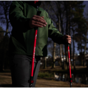 Kijki nordic walking Alpinus Braunberg czerwone