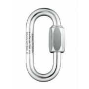 Karabinek Owal standard nierdzewny śr.4mm
