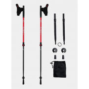 Kijki nordic walking Alpinus Braunberg czerwone