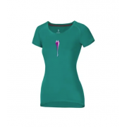 Koszulka Raglan T Woman Ocun turkusowa