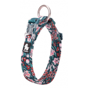 Obroża Truelove Blossom granat-czerwona