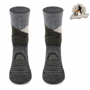 Skarpety Hiking Merino Comodo ANTRACITE MOUNTAIN