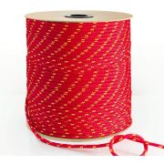 Lina pleciona polipropylenowa 8mm Alpintech czerwona 1mb