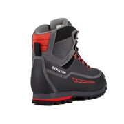 Buty trekkingowe unisex KINYETTI Mid STX Bergson – dark grey/red