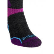 Skarpety LW T2 MERINO 3/4 LD BridgeDale char/pur