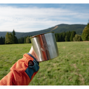 Kubek Alpinus Lugo 0,5L stalowy