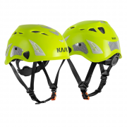 Kask Super Plasma AQ HI-VIZ KASK – white/red