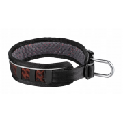 Rock Adjustable Collar Obroża Black/Orange Non-stop