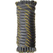 Lina pleciona polipropylenowa 10mm Alpintech czarna WYPRZEDAŻ 12 mb