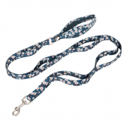 Smycz dla psa Blossom granatowo-biała Truelove