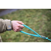Smycz Trekking rope leash Non-stop teal 2,8m/8mm
