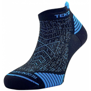 Skarpety ecoRUN Low Half Teko black/dusk