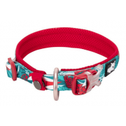 Obroża dla psa Truelove Tropical turkusowa