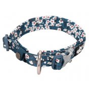 Obroża Truelove Blossom granat-biała