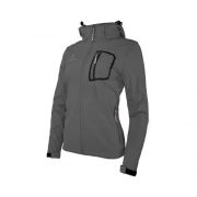 Kurtka damska softshell Bergamo Alpinus – grafitowa