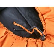 Śpiwór Orbit -5 Regular Deuter zamek prawy –  mandarine/ink