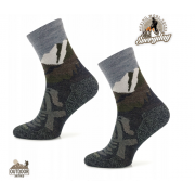 Skarpety Hiking Merino Comodo ANTRACITE MOUNTAIN